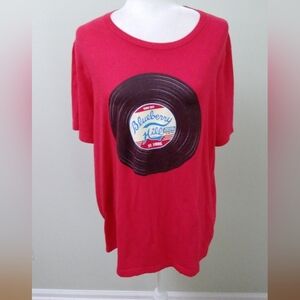 2/$15 Blueberry Hill St.Louis Missouri Graphic T Shirt NWOT